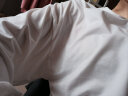 束曼秋装新款韩版宽松ins网红纯色百搭长袖T恤女灯笼袖上衣潮 灯笼袖 白色 L 101-120斤 实拍图