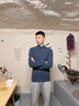 恒源祥高領羊毛衫男純羊毛男士毛衣針織衫加厚冬季2025新休閑保暖 綠色 XL 175 曬單實拍圖