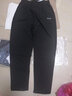 西域駱駝（VANCAMEL）休閑褲男四季彈力寬松直筒潮流運動(dòng)長(cháng)褲子 黑色【常規款】 XL  曬單實(shí)拍圖