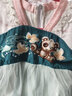 迪士尼（Disney）兒童漢服女童夏款古風(fēng)裙子古裝薄款襦裙小女孩連衣裙夏季超仙唐裝 聰明伶俐(按照身高拍) 150 曬單實(shí)拍圖