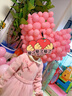 戴維貝拉（DAVE＆BELLA）【Hello.kitty聯(lián)名】女童連衣裙兒童新年裙子秋冬公主裙 粉色 100 cm（建議身高90-100cm） 曬單實(shí)拍圖