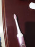清奢適配teez齒道電動牙刷頭TeethRoad G1/G3/G5牙刷頭通用Teeth Road/T1-1/K5s-1適用萌芽家M-DW1刷頭 白粉色【6支裝】 曬單實拍圖