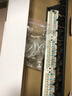 晶華 六類配線架24口 CAT6類千兆網(wǎng)絡(luò)配線架工程級直通免壓接機房服務(wù)器接線器工程寬帶機架分線器 P915 曬單實拍圖