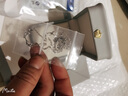 木丁丁S925銀項鏈麋鹿森系一鹿有你小眾設計鎖骨鏈飾品七夕情人節(jié)禮物 紅色 曬單實拍圖