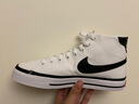 耐克（NIKE）官方 男鞋 25秋新款戶(hù)外時(shí)尚運動(dòng)鞋舒適透氣休閑鞋皮面百搭板鞋男 BIG NIKE/黑白配【新到貨】 43 （內長(cháng)275mm） 曬單實(shí)拍圖