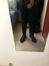 雷靂凱撒牛仔褲男款潮牌春秋款歐洲站彈力黑色修身小腳男士休閑長(cháng)褲 8115秋冬 厚款 31 (2尺4） 曬單實(shí)拍圖
