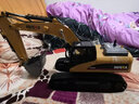 匯納玩具（HUI NA TOYS）遙控全合金挖掘機超大號工程車(chē)絲桿傳動(dòng)32通道挖土機專(zhuān)業(yè)級模型 580升級版標配（一組車(chē)身電池） 曬單實(shí)拍圖