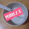 京橘 小麥秸稈碗勺子餐具套裝米飯碗創(chuàng)意兒童防摔塑料碗家用湯面碗 小麥秸稈碗1只+1只勺子 曬單實拍圖