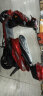 坤豪国四电喷坤豪牌新款版超级鹰摩托车125cc燃油车时尚踏板车省油 烈焰红 实拍图