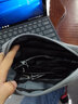 易科星 適用蘋(píng)果小米華為筆記本Macbook電腦電源包數據線(xiàn)收納包鼠標筆記本電源線(xiàn)充電器配件收納袋 灰色 曬單實(shí)拍圖