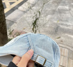 諾芝萌 復(fù)古牛仔貝雷帽子 男女士戶外做舊休閑太陽帽畫家帽 前進(jìn)帽NE197 交叉紋淺藍(lán)色 均碼 側(cè)邊可調(diào)節(jié) 曬單實(shí)拍圖