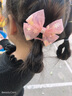 愛流行兒童蝴蝶結編發(fā)發(fā)夾女童發(fā)帶綁發(fā)馬尾發(fā)卡寶寶超仙飄帶公主頭飾發(fā)飾 7#組合4件套 曬單實拍圖