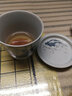 左茗右器陶瓷三才蓋碗茶杯泡茶碗帶蓋品茗杯茶道杯功夫茶具主人杯豬口杯 魚(yú)躍-豬口杯B 曬單實(shí)拍圖