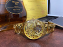 歐品客十大品牌名表手表男士陀飛輪鏤空機械表防水腕國表送男友生日禮物 升級加強版-鋼帶全金色 曬單實(shí)拍圖