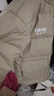卡帕（Kappa）復古運動(dòng)羽絨服情侶男女冬連帽550蓬防寒保暖棒球服 K0EZ2YY01D 曬單實(shí)拍圖