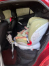 阿布纳（Abner）婴儿童安全座椅0-4-7-12岁汽车用宝宝坐椅车载360度旋转可坐可躺 周游家Pro-智能版【可可棕】 实拍图