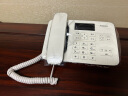 飞利浦（PHILIPS）电话机座机 固定电话 办公家用 来电报号 双插孔 一键拨号 CORD492 (白色) 实拍图