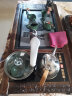 聚誉 功夫茶具整套茶具茶台烧水壶一体桌全自动实木茶盘现代茶台办公 冰裂绿+大万福瓷石盘 1件 实拍图