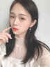 Grace GirlPT950鉑金心中有你耳環(huán)女時尚愛心長款耳墜情人節(jié)生日禮物送女友 心中有你耳環(huán)（莫桑鉆）+輕奢 曬單實(shí)拍圖