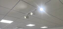鑫汐 LED射燈商用免布線免打孔可粘墻壁軌道燈帶插頭移動插電COB聚光 3個30w燈白殼白光+軌道+膠+線 曬單實拍圖