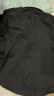 啄木鸟（TUCANO）衬衫男夏季短袖衬衣商务休闲时尚纯色百搭休闲男装 黑色 L 实拍图
