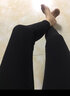 翊尚美小貓魔術(shù)褲女新品小腳九分褲春秋外穿打底緊身高腰提臀塑形運(yùn)動(dòng)褲 9.0薄絨黑色魔術(shù)褲 XL 曬單實(shí)拍圖