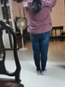 中年婦女廣州新塘女式牛仔褲高腰女士直筒褲長(zhǎng)褲子高腰牛仔褲女士哈倫褲長(zhǎng)褲子2022新款韓版顯瘦小腳蘿卜 N7916深藍(lán)色 丨有彈力 32 碼/4XL丨建議140-150斤 曬單實(shí)拍圖