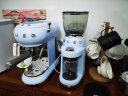 SMEG斯麦格 意大利复古意式咖啡机小型家用半自动小巧 带蒸汽奶泡机 ECF01多色可选 浅蓝色 实拍图