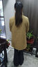衣典零一（LEDIALYI）風(fēng)衣外套女中長(zhǎng)款2024春秋季女裝新款韓版休閑中年小個(gè)子純棉大衣 卡其 M（推薦90-110斤） 曬單實(shí)拍圖