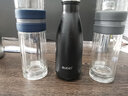 GUOZI 果茲泡茶師隨行杯茶水分離杯GZ-S51下茶倉(cāng)200ml+上茶倉(cāng)90ml時(shí)尚簡(jiǎn)約商務(wù)風(fēng) 灰色 曬單實(shí)拍圖