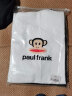 大嘴猴（paul frank）短袖t恤男2024夏季潮牌简约印花宽松男装t恤纯棉重磅240g白色XL 实拍图