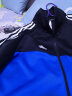 阿迪达斯（Adidas）外套男户外休闲时尚舒适防风夹克跑步透气运动服 TR60J-BBU黑蓝拼接夹克 S 实拍图