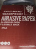 VRK日本紅鷹沙紙紅砂紙模具模型拋光打磨水沙紙水磨砂紙干濕兩用紗紙 紅鷹砂紙150目10張 曬單實(shí)拍圖
