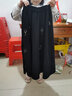 寧蔚2024春夏新款韓版ins半身裙女中長(cháng)款a字原宿風(fēng)裙子黑暗系長(cháng)裙XKD 黑色 柔軟順滑版型正 M 建議【100-110】斤 曬單實(shí)拍圖