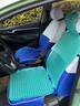 適用于汽車(chē)坐墊夏季涼墊蜂窩凝膠軟屁墊冰絲座墊主駕駛久坐四季通用貨車(chē)汽車(chē)用品 綠色單張 曬單實(shí)拍圖