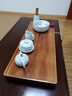 豐匠 整塊花梨實(shí)木茶盤(pán) 家用大號茶座原木茶臺 現代簡(jiǎn)約客廳功夫茶海 花梨木-水到渠成（60*25CM） 曬單實(shí)拍圖