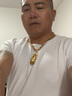 古德羅 GUDEILUO短袖T恤男士緊身V領(lǐng)純色韓版修身半袖純棉潮雞心領(lǐng)彈力健身打底衫 V白色 3XL (158斤以內(nèi)) 曬單實(shí)拍圖