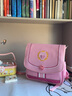 第九城堡橫款小學(xué)生書(shū)包減負透氣1-3-6年級兒童雙肩包輕便英倫風(fēng) 芭比粉 曬單實(shí)拍圖