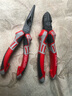 開(kāi)拓（EXPLOIT）德國制造 老虎鉗工業(yè)級鋼絲鉗斜嘴斜口鉗014703 6寸 尖嘴鉗 014705 曬單實(shí)拍圖