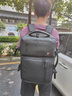 SWICKY商務(wù)通勤雙肩包男歐美時(shí)尚大容量旅行背包背包多功能筆記本電腦 黑色 曬單實(shí)拍圖