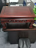 榆樹(shù)林仿古實(shí)木炕桌炕幾中式木質(zhì)榆木飄窗桌茶桌簡(jiǎn)約仿古新中式榻米茶桌 長(cháng)55寬35高30栗子紅色 曬單實(shí)拍圖