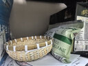 極景竹編制品饅頭饃筐筲簸箕農家用手工圓收納瀝水籃竹簍筐篩子 32CM 曬單實(shí)拍圖