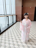 歐育兒童漢服女童夏秋溫柔超仙連衣裙新款洋氣國風(fēng)女孩生日禮物演出服 粉色超仙刺繡連衣裙 常規(guī) B1517 150 【建議身高140-150cm】 曬單實(shí)拍圖