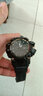 正港兒童手表男孩防水夜光鬧鐘多功能運動(dòng)初中生高中學(xué)生電子手表男 898黑銀 曬單實(shí)拍圖