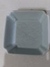 龍泉青瓷正方形家用方盤(pán)菜盤(pán)陶瓷方盤(pán)淺盤(pán)酒店快餐炒菜碟耐高溫可微波餐具 粉青【11.5CM*3.5CM】 4.5英寸 曬單實(shí)拍圖