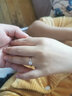 凡愛(ài)雪花扭臂莫桑鉆戒指1克拉女培育鉆925銀仿真鉆石求婚結婚戒莫桑鉆 50分莫桑石直臂 曬單實(shí)拍圖