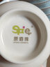 思佰得（AIBAIDER）天鵝湖自由搭配小碗米飯碗家用湯碗大碗骨瓷碗碟套裝韓式碗 4.5寸飯碗 曬單實(shí)拍圖