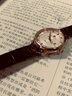 天珺(TANGIN)手表 男表女表簡(jiǎn)約皮帶石英 時(shí)尚情侶手表 T1039LHWDSA 女表 曬單實(shí)拍圖
