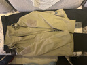 S.archon 春秋季戶(hù)外男軍迷軟殼戰術(shù)風(fēng)衣外套登山服防風(fēng)耐磨夾克 卡其色(春秋單層) L 曬單實(shí)拍圖