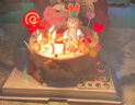 曼恒網(wǎng)紅可愛(ài)小公主生日蛋糕網(wǎng)紅女孩兒童同城配送當天到新鮮配送蛋糕 A款小仙女蛋糕 8英寸(適合2-4人) 曬單實(shí)拍圖